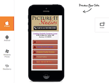 Tablet Screenshot of pictureitstudios.com